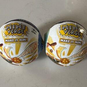 Miniverse Harry Potter Back to Hogwarts set of 2